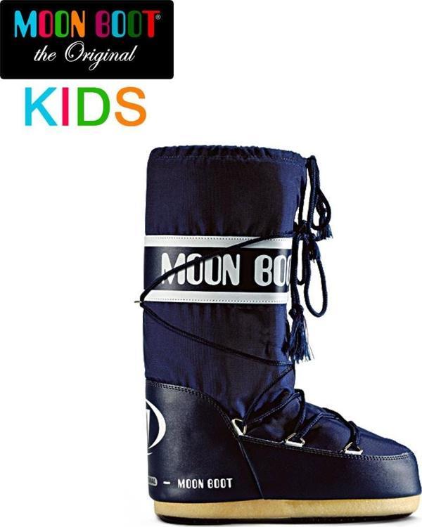Erkek Çocuk Bot (Kar) 80D1400440-F003 Moon Boot Nylon Navy (23-26) - Image 1