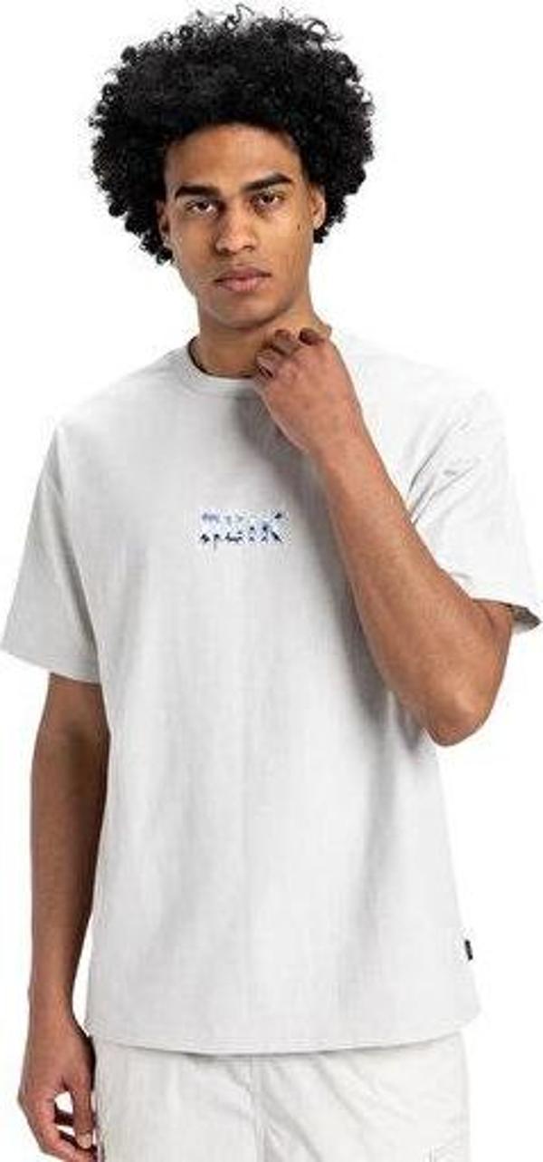 Quiksilver Mercury Chrome Lightning Tee Erkek Günlük Tişört EQYZT08016-32120 Gri - Image 1