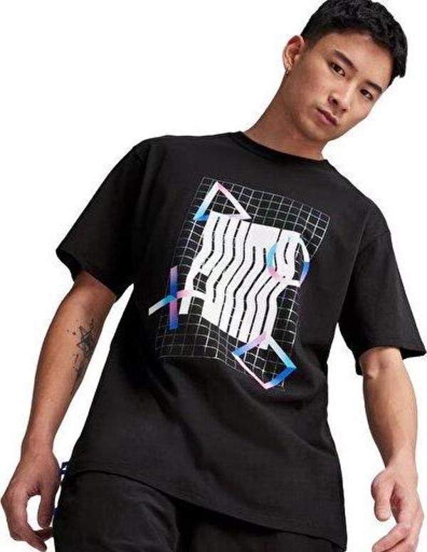Puma X Playstation Tee Erkek Günlük Tişört 62469401 Siyah - Image 1