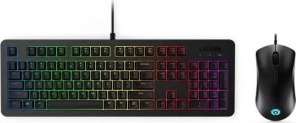 Lenovo Legion KM300 8000 DPI Makrolu Rgb Oyuncu Klavye ve Mouse Set Siyah GX30Z66778 - Image 1