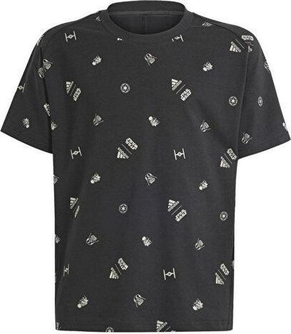 adidas J Sw Zne T Çocuk Günlük Tişört IN7287 Siyah - Image 1