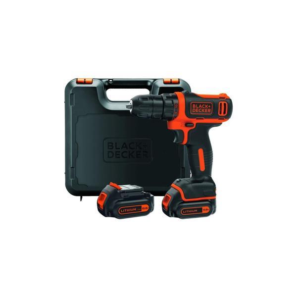 Black&Decker BDCDD12KB-QW 10.8V/1.5Ah Li-ion Çift Akülü Vidalama - Image 1