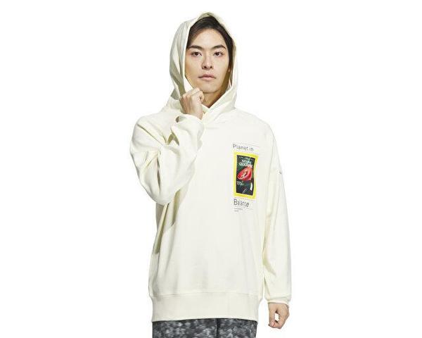 adidas Natgeo Gfx Hdy Erkek Günlük Sweatshirts IS9523 Krem - Image 1