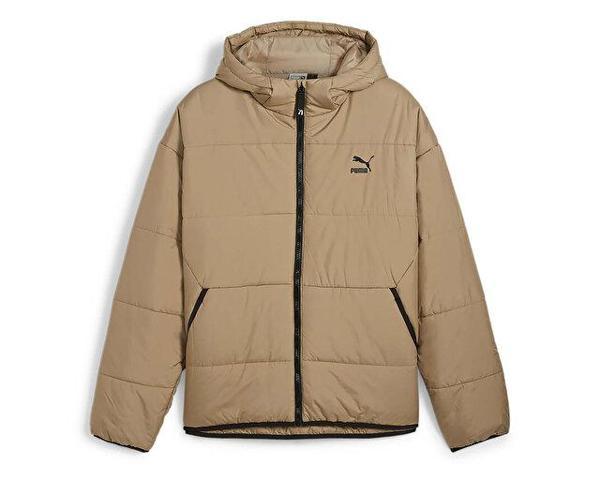 Puma Classics Padded Jacket Erkek Günlük Mont 62167567 Krem - Image 1