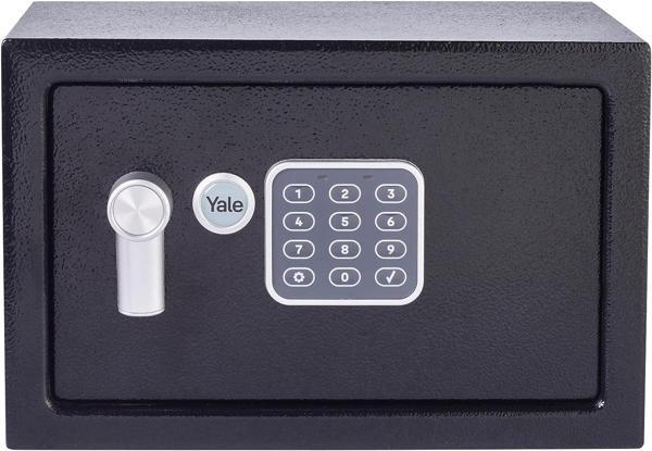 Yale Alarmlı Elektronik Kasa - Küçük - YEC/200/DB2 - Standart Güvenlik - Siyah - Image 1