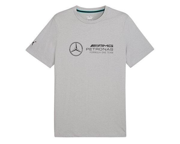 Puma MapF1 Ess Logo Tee Erkek Günlük Tişört 62734902 Gri - Image 1