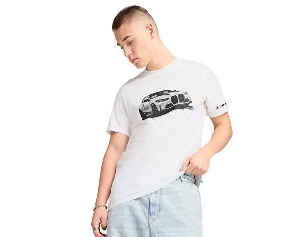 Puma Bmw Mms Ess Graphic Tee Erkek Günlük Tişört 63063302 Renkli - Image 1