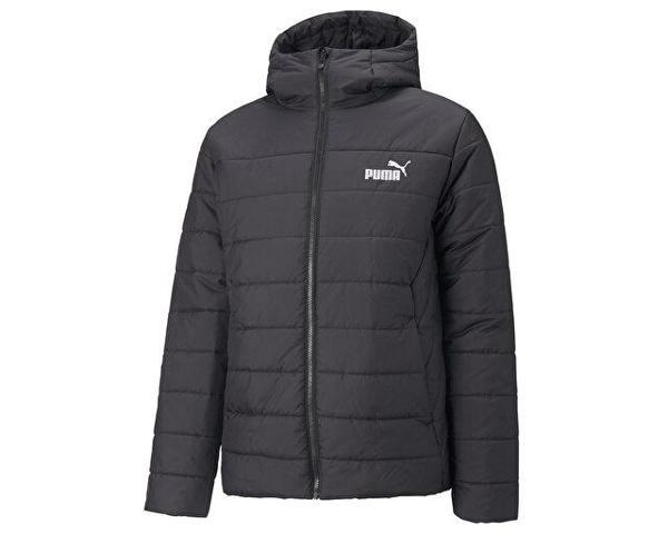 Puma Ess Hooded Padded Jacket Erkek Günlük Mont 84893801 Siyah - Image 1