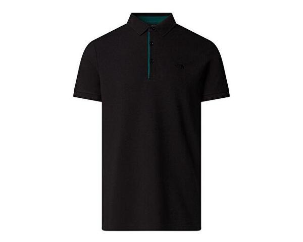 The North Face M Premium Slim Polo Erkek Günlük Polo Tişört NF0A8C1NJK31 Siyah - Image 1