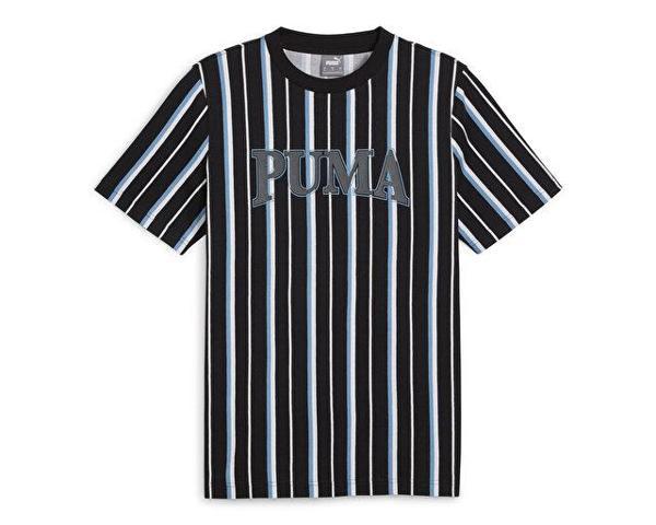 Puma Puma Squad Aop Tee Erkek Günlük Tişört 67897301 Siyah - Image 1
