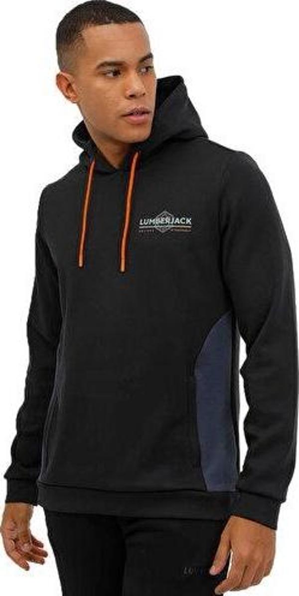 Lumberjack 3W Ml Madrid C 17Ty605 3Pr Erkek Günlük Sweatshirts 101450523 Siyah - Image 1