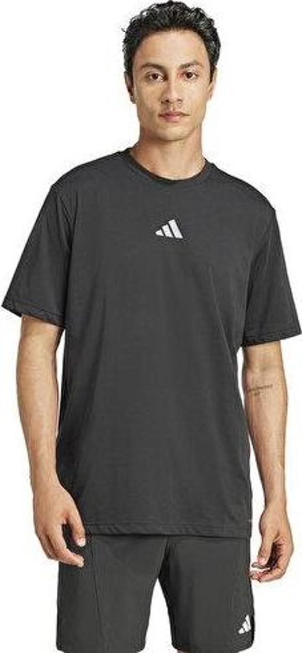 adidas M Str G T Erkek Günlük Tişört JD8235 Siyah - Image 1