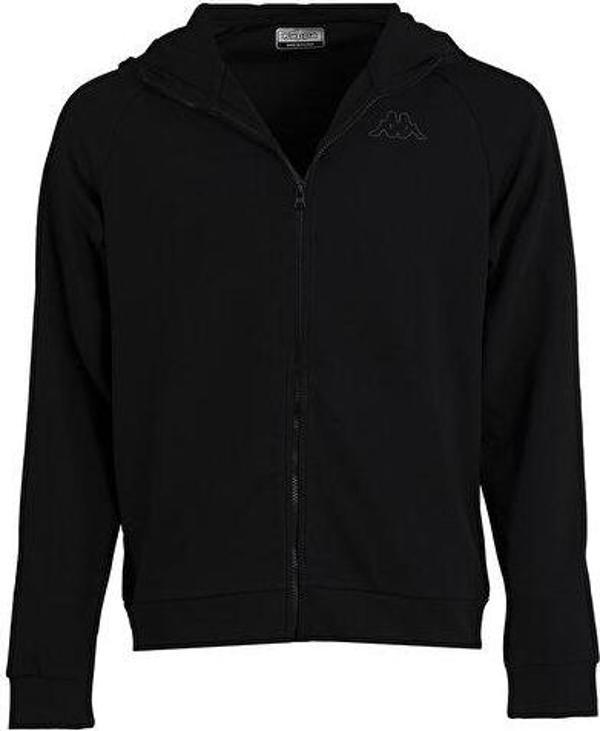 Kappa Logo Olie Tk Erkek Günlük Sweatshirts 341I2UW-005 Siyah - Image 1