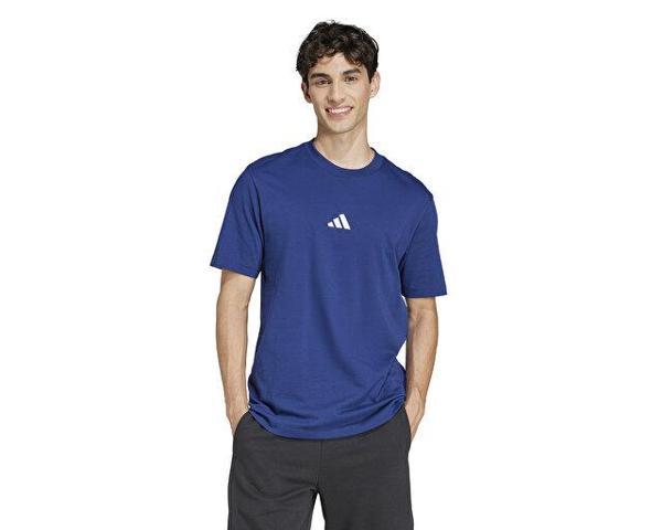 Adidas M Sl Sj T Erkek Günlük Tişört JF1093 Lacivert - Image 1
