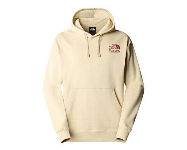 The North Face M Nature Hoodie Erkek Günlük Sweatshirt NF0A87DV3X41 Krem - Image 1