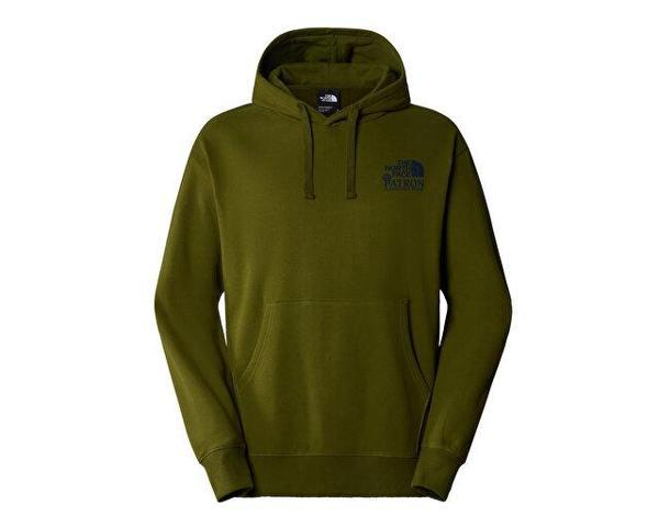 The North Face M Nature Hoodie Erkek Günlük Sweatshirt NF0A87DVPIB1 Yeşil - Image 1