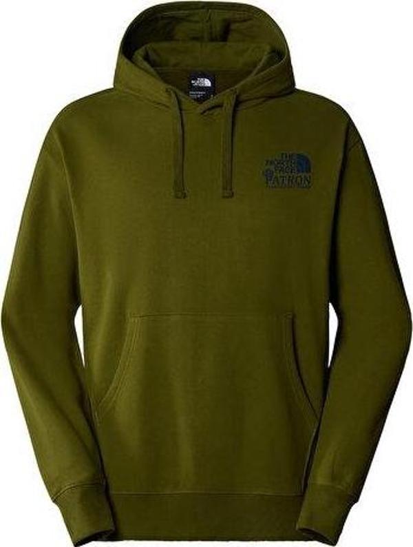 The North Face M Nature Hoodie Erkek Günlük Sweatshirt NF0A87DVPIB1 Yeşil - Image 1