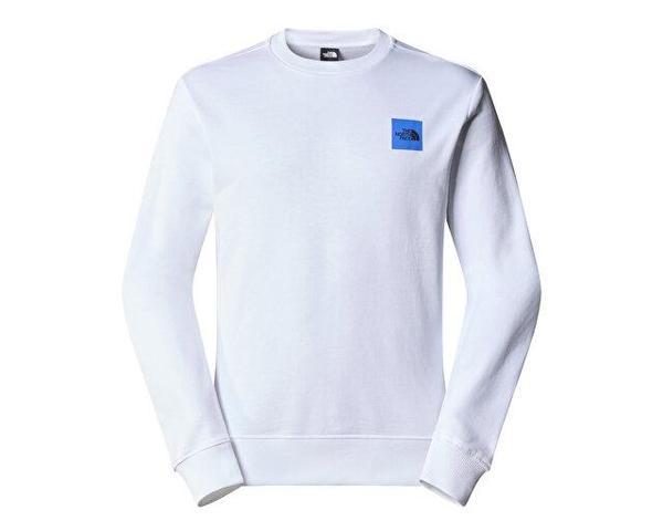 The North Face M SS24 Coordinates Crew Erkek Günlük Sweatshirt NF0A87EBFN41 Beyaz - Image 1