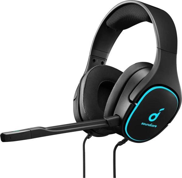 Anker SoundCore Strike 3 7.1 Surround USB Oyuncu Kulaklığı Siyah A3830 - Image 1