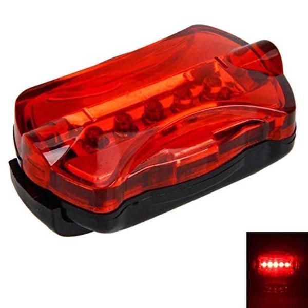Arka Led Işık Bisiklet Arka Lambası Çok Fonksiyonlu Arka Işık Kırmızı Uyarı Işığı - Image 1