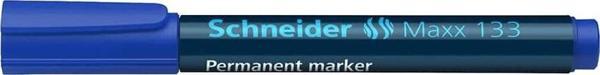 Schneider Marker Silinmez Koli Kalemi Mavi Renk Permanent Maxx 133 Kalem 11303 - Image 1