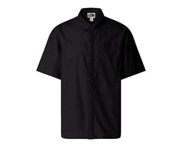 The North Face M S/S Heritage Bd Shirt Erkek Günlük Gömlek NF0A8B76JK31 Siyah - Image 1