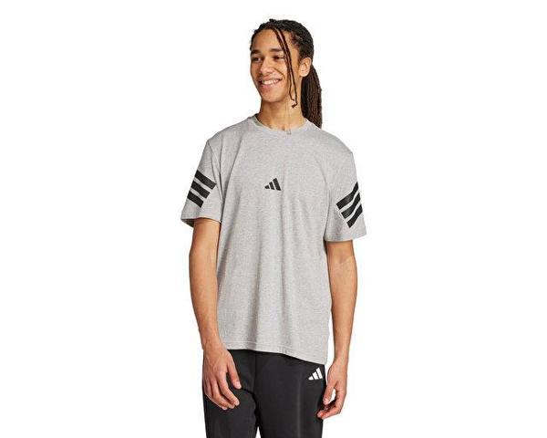 adidas M Fı 3S Reg T Erkek Günlük Tişört JW4785 Gri - Image 1