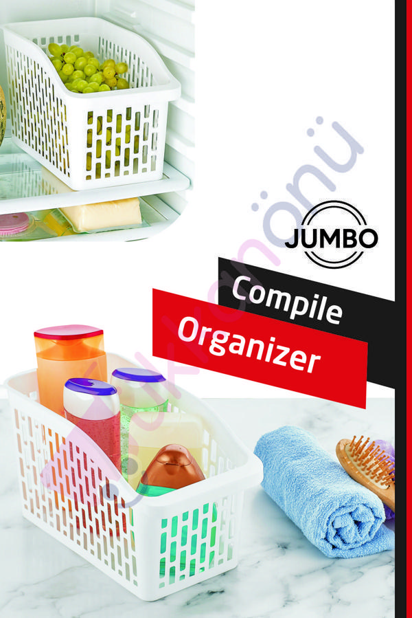 Ar armese Buzdolabı Içi Düzenleyici Dolap Içi Düzenleyici Organizer Buzdolabı Sepeti Jumbo - Image 1