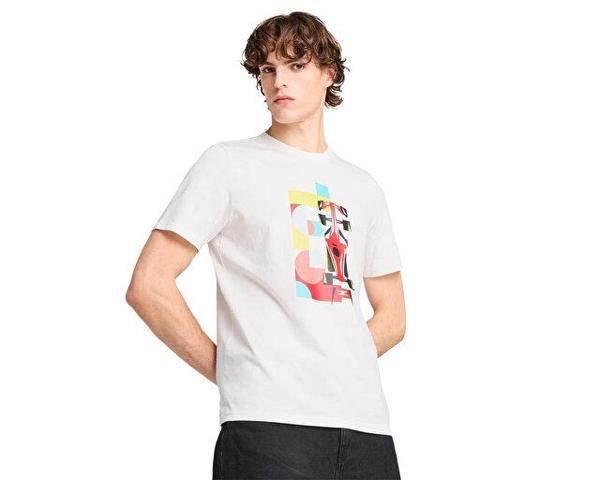 Puma Ferrari Race Graphic Tee 2 Erkek Günlük Tişört 63023704 Renkli - Image 1
