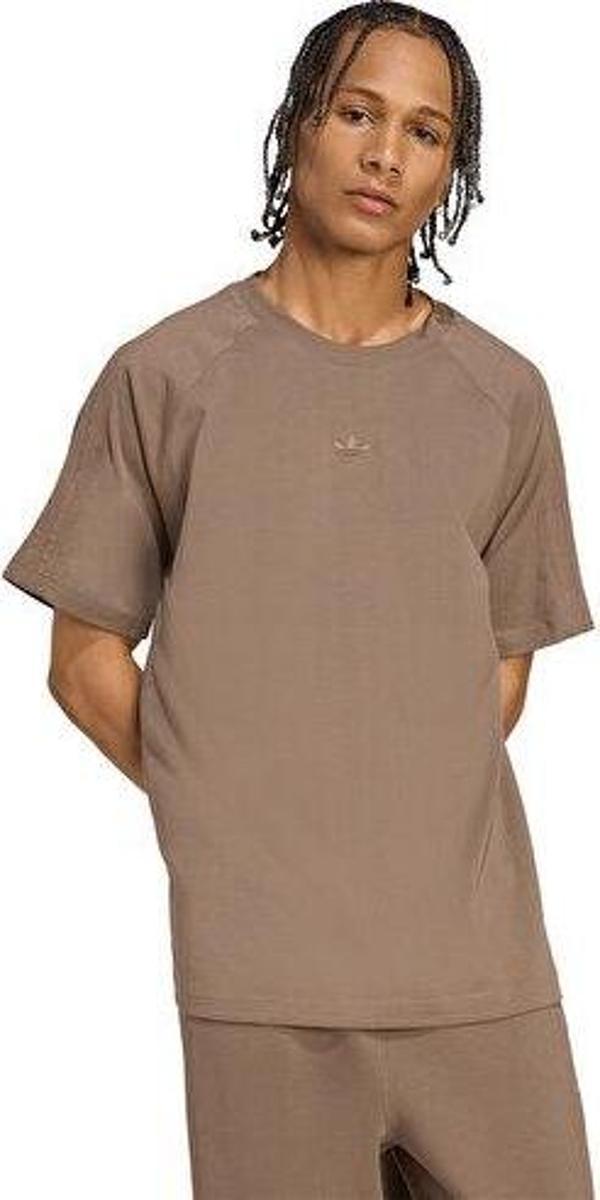 adidas P Ess Tee Erkek Günlük Tişört JW1032 Kahverengi - Image 1