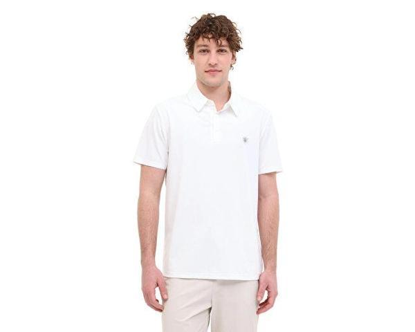 Lumberjack 5M Mb Girt 12P23001 5Fx Erkek Günlük Polo Yaka Tişört 101983480 Beyaz - Image 1