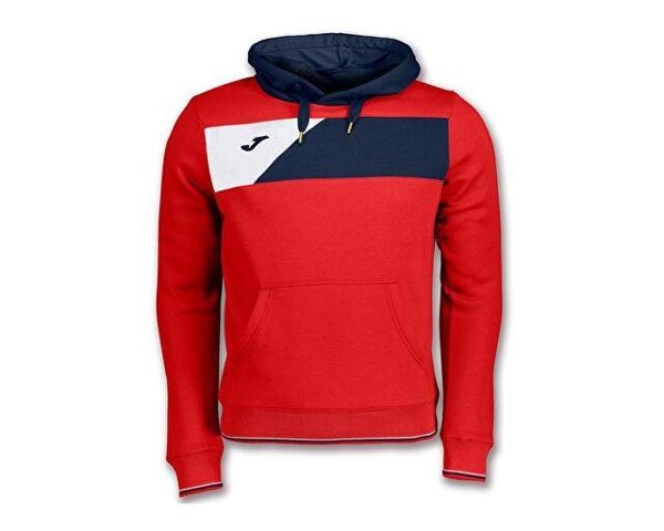 Joma Erkek Günlük Sweatshirts Kırmızı Jacket Crew ii Hooded Red 100760.603 - Image 1