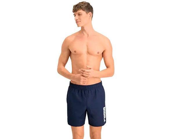 Puma Puma Swim Men Mid Shorts 1P Erkek Mayo Şort 93519401 Renkli - Image 1