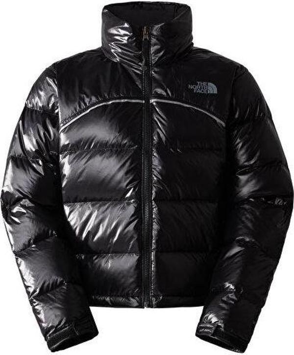 The North Face W 2000 Retro Nuptse Jacket Kadın Outdoor Kısa Mont NF0A831FJK31 Siyah - Image 1