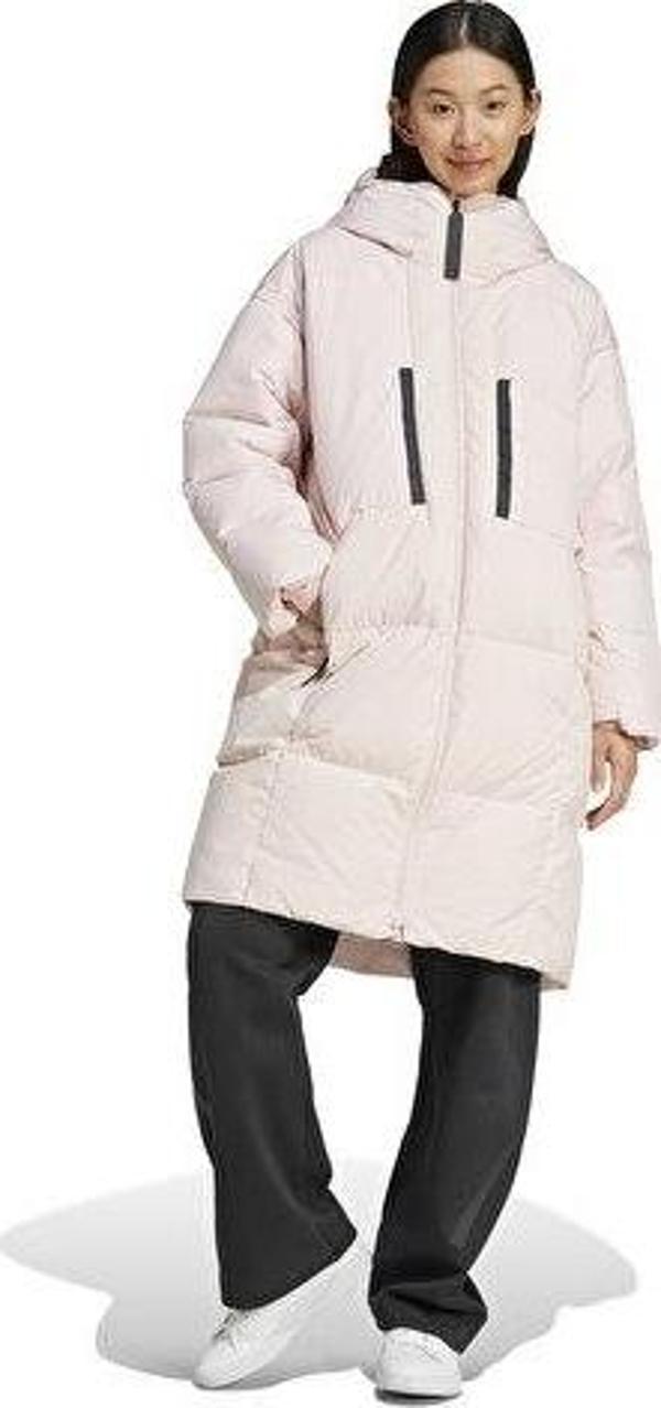 adidas Wmyshelter Prk Kadın Günlük Mont JG3977 Pembe - Image 1