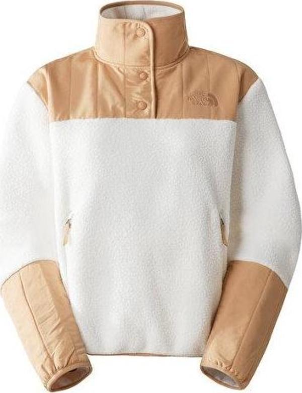 The North Face W Cragmont Fleece 1/4 Snap Kadın Outdoor Polar Sweatshirts NF0A84IBLDI1 Beyaz - Image 1