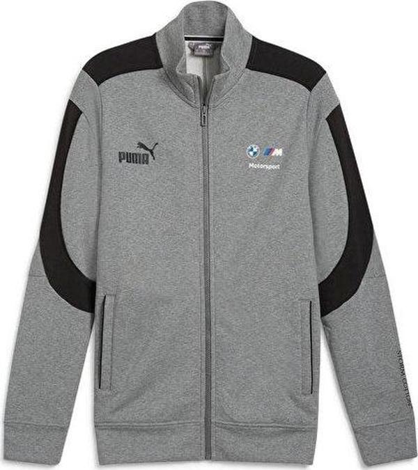 Puma Bmw Mms Mt7+ Sweat Jacket Erkek Günlük Ceket 62745303 Gri - Image 1