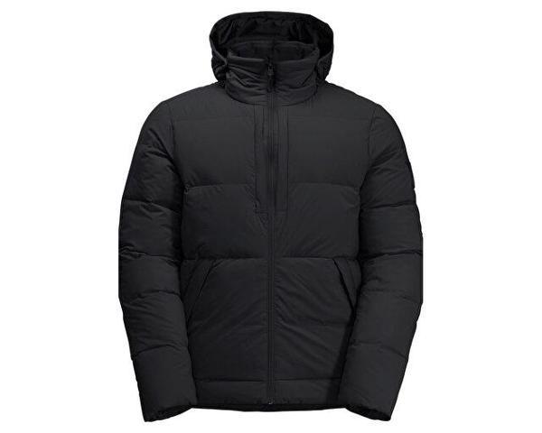Jack Wolfskin Wandermood Down Jkt M Erkek Outdoor Montu (700 Dolgu Kaz Tüyü) 1207311-6000 Siyah - Image 1