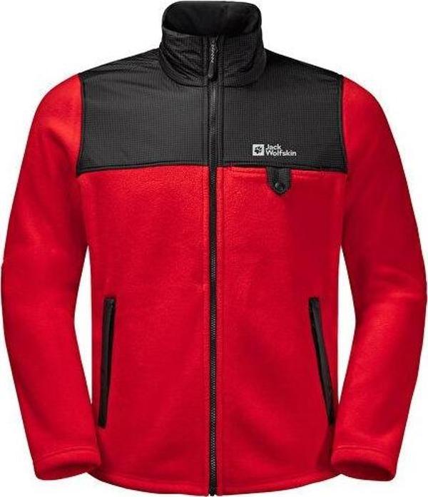 Jack Wolfskin Dna Grizzly Fz Erkek Outdoor Polar Ceket 1709982-2206 Kırmızı - Image 1