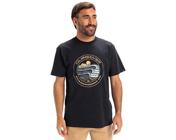 Quiksilver Ev Three Seas Ss Erkek Günlük Tişört EQYZT08051-KTP0 Lacivert - Image 1