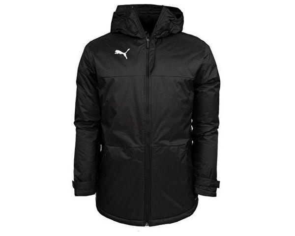 Puma Teamfinal Parka Jacket Erkek Futbol Antrenman Su Geçirmez Ceket 65649603 Siyah - Image 1
