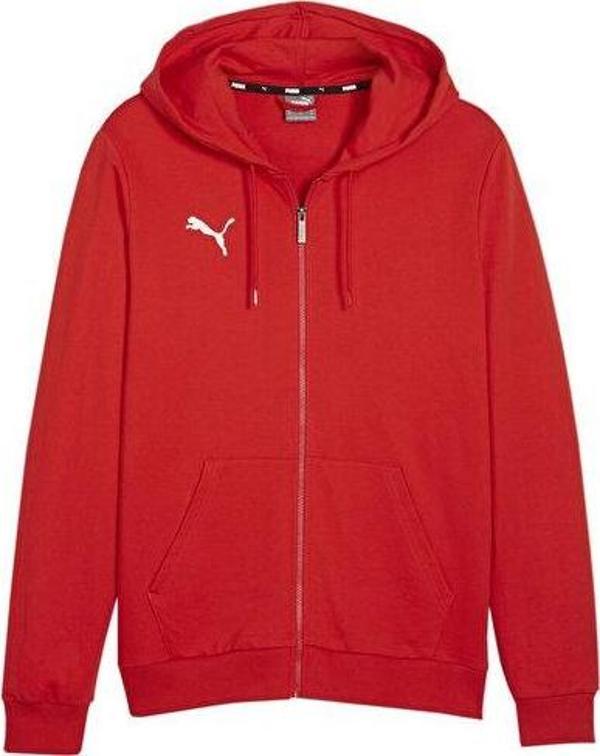 Puma Teamgoal Casuals Hooded Jacket Erkek Futbol Ceketi 65859501 Kırmızı - Image 1