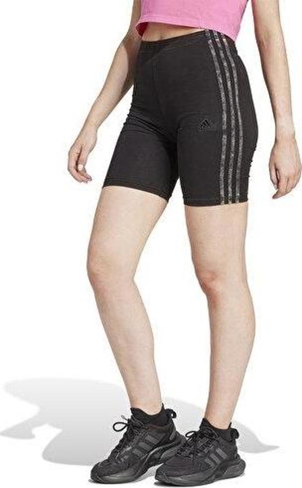 adidas W All Szn Biker Kadın Günlük Şort IR8847 Siyah - Image 1