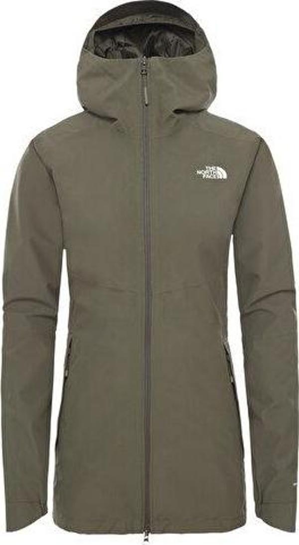 The North Face W Hikesteller Parka Shell Jacket Kadın Outdoor Montu NF0A3BVI21L1 Haki - Image 1