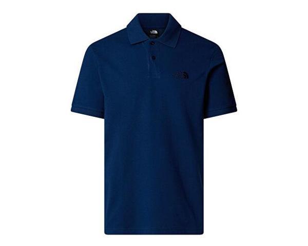 The North Face M Essential Regular Polo Erkek Günlük Polo Tişört NF0A8C1PD1R1 Mavi - Image 1