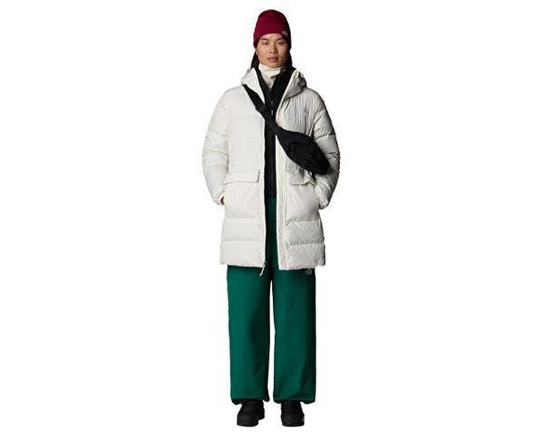 The North Face W Gotham Parka Kadın Outdoor Montu NF0A84IXQLI1 Beyaz - Image 1