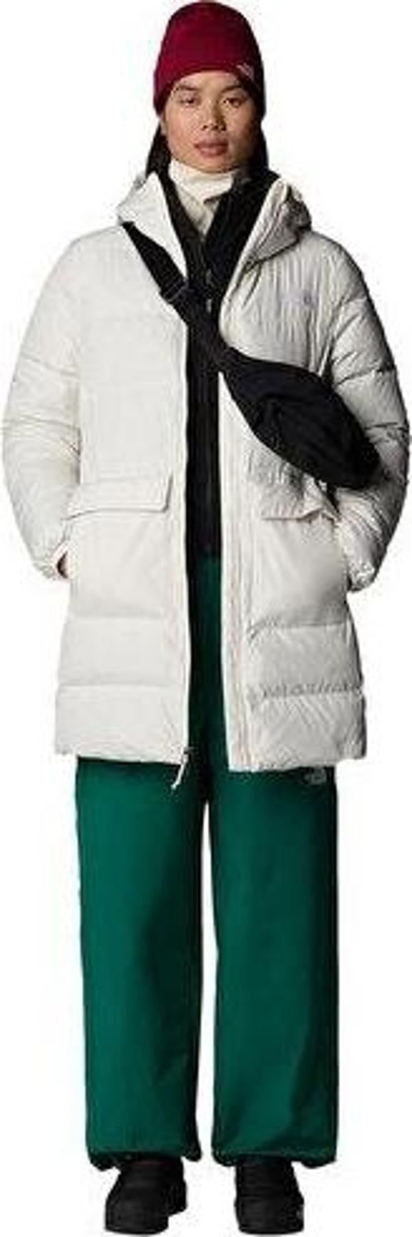 The North Face W Gotham Parka Kadın Outdoor Montu NF0A84IXQLI1 Beyaz - Image 1