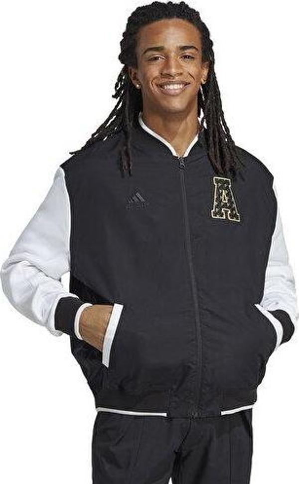 adidas M Lgm Vrc Jkt Unisex Günlük Ceket IJ7281 Siyah - Image 1