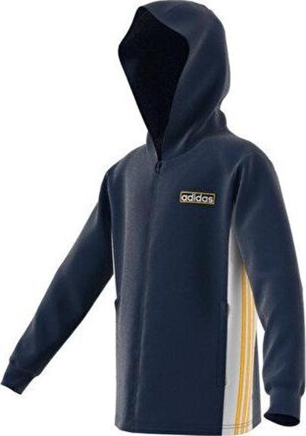 adidas Fz Hoodie Çocuk Günlük Ceket IN2114 Lacivert - Image 1