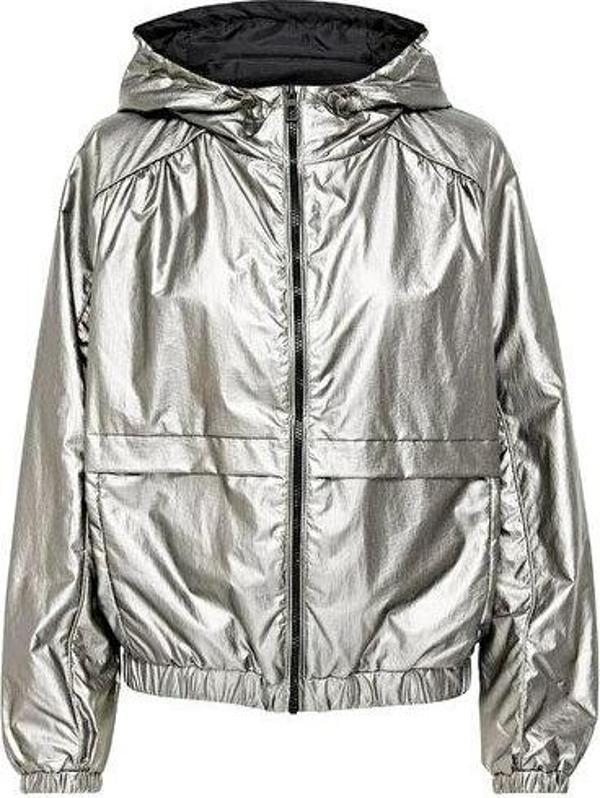 Only Onlerin Metallic Jacket Otw Silver Kadın Günlük Ceket 15244657-SILVER Gri - Image 1